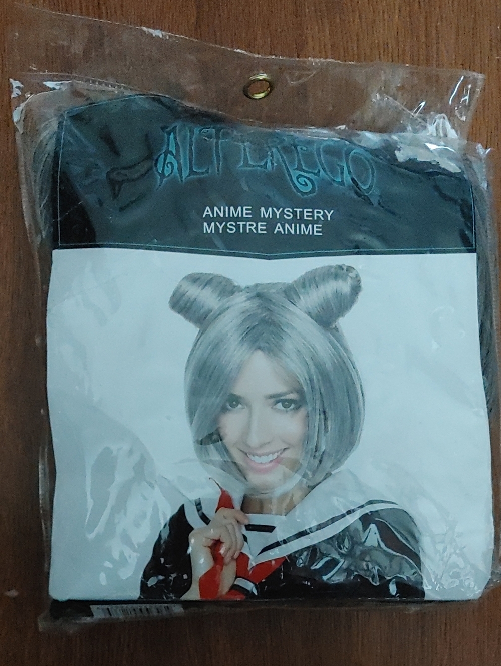 Alterego Anime Mystery Silver Costume Wig